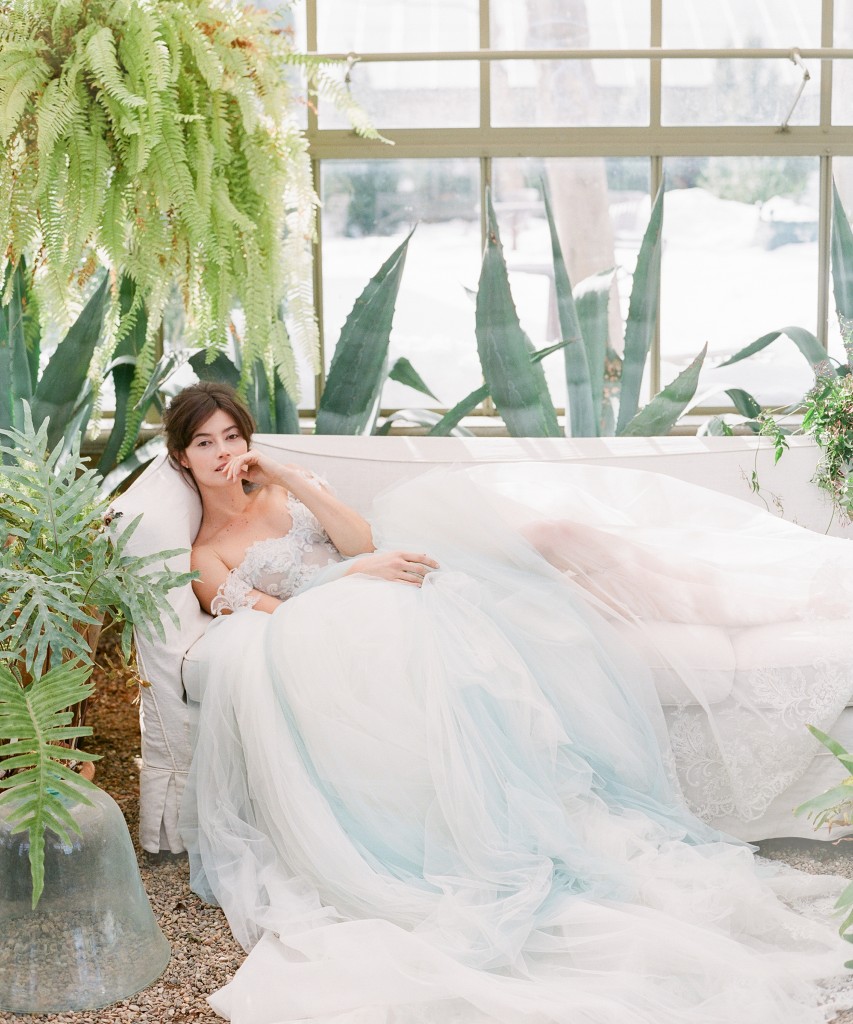 Botanical inspired bridal editorial - Flutter Magazine feature