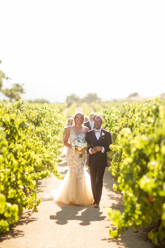 Chris and Tenny's vineyard wedding by Mike and Rachel Larson Photography